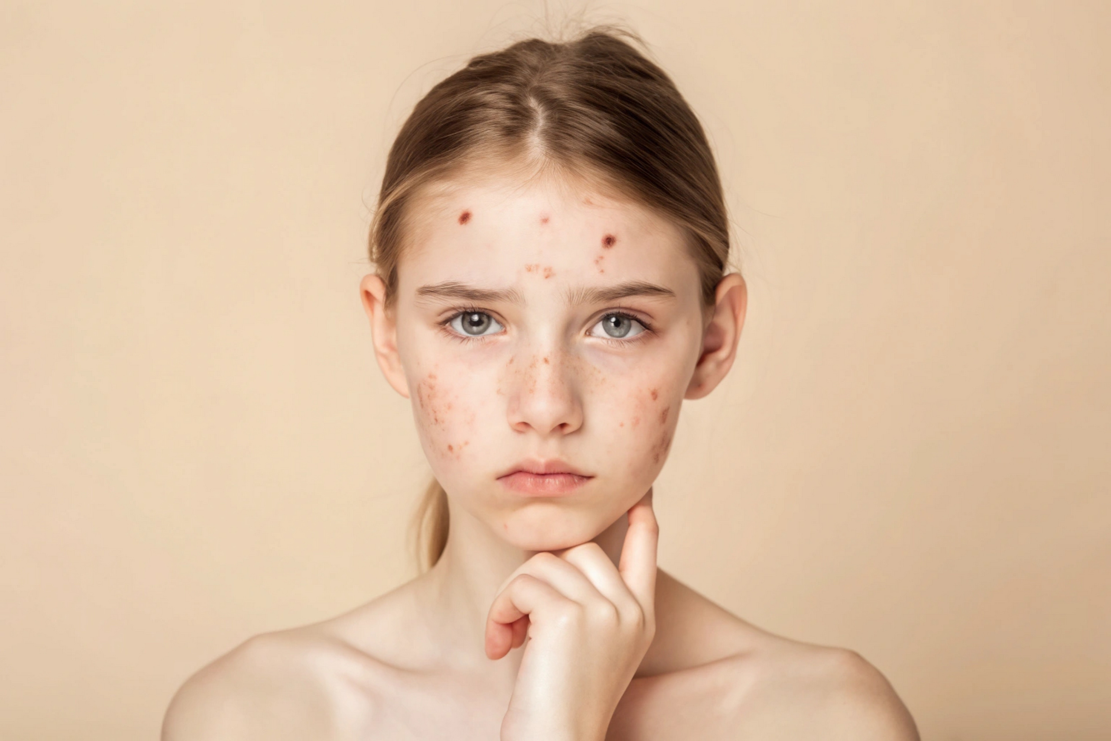 Active acne assessment before acne scar remodeling